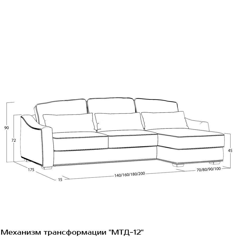 Диван Concerto (с механизмом) фото 8