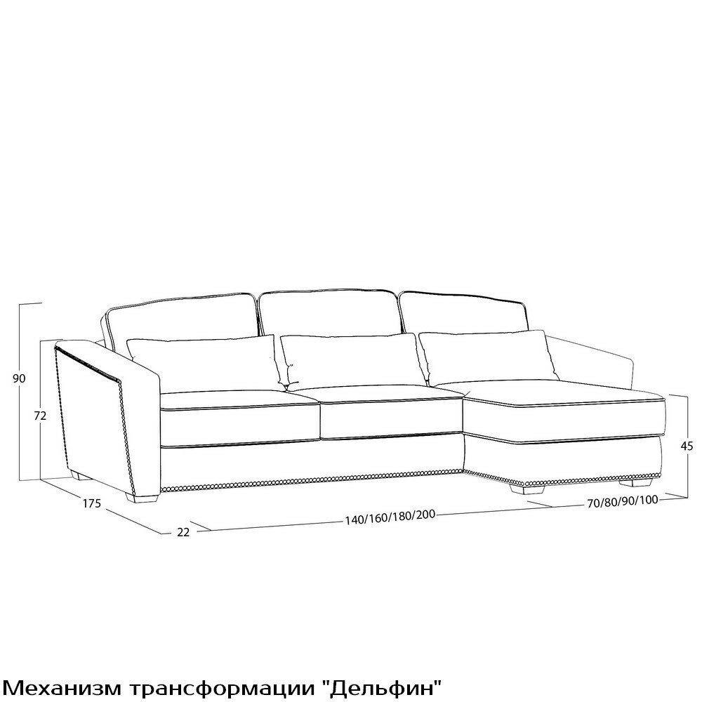 Диван Esten (с механизмом) фото 9