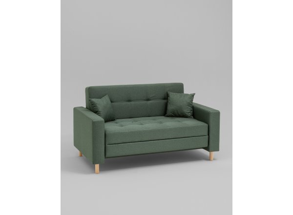 Диван-кровать Фрайдей рогожка зеленый